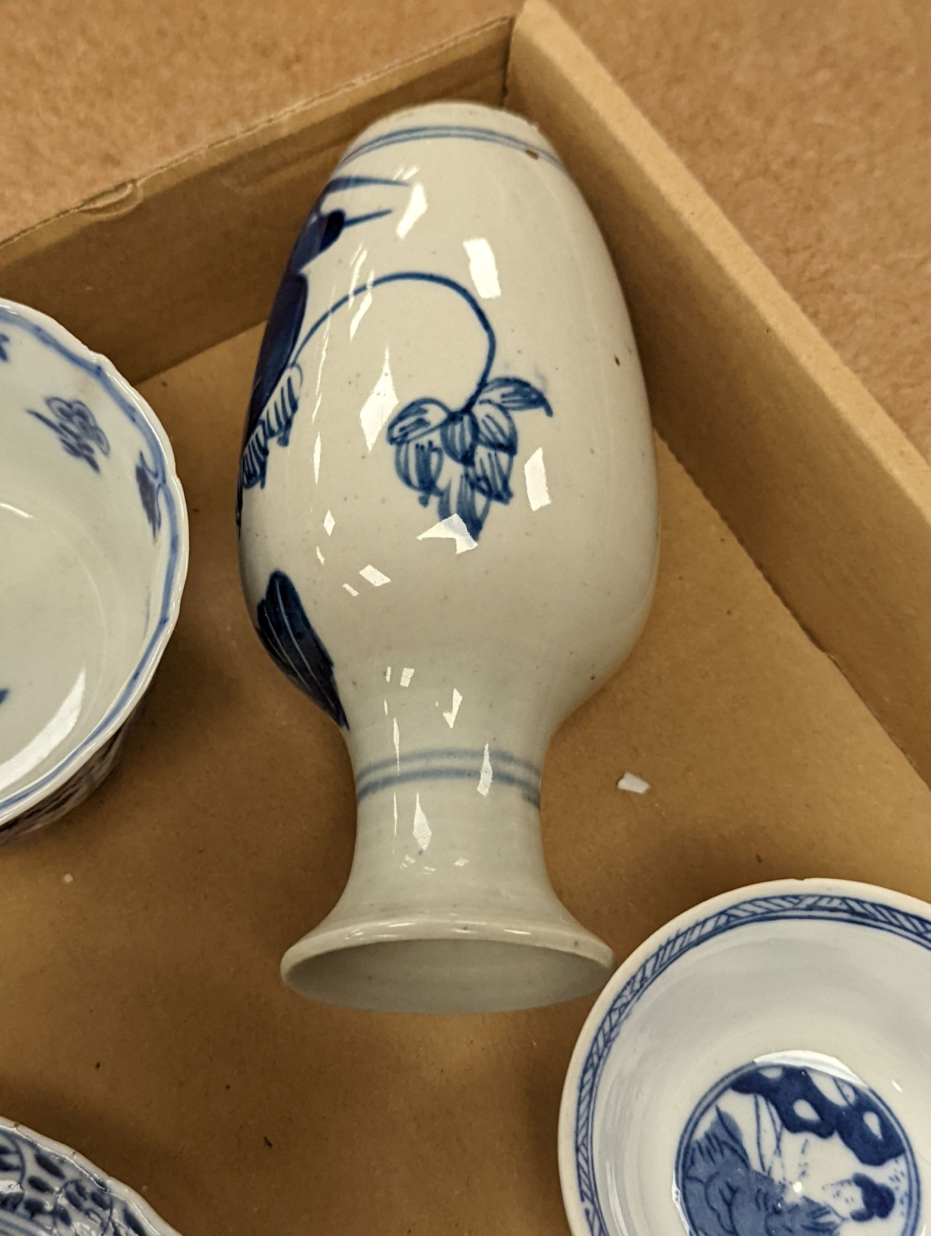 A group of Chinese porcelain teabowls and saucers, 18th-20th century